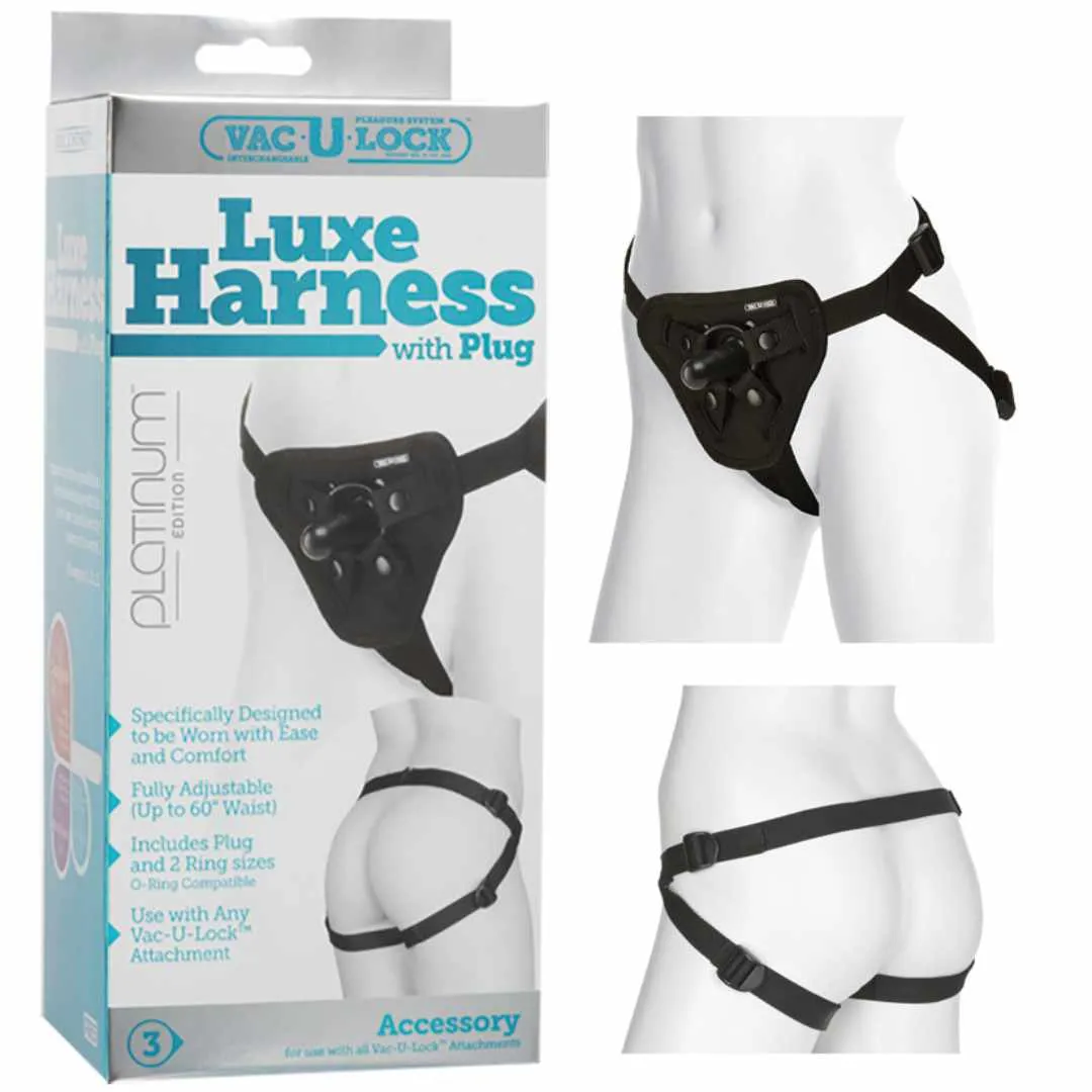 Unisex Harness "VAC-U-LOCK Platinum Luxe" – Bild 4