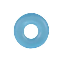 Stretchy Cockring Frosted: Penisring, blau Stretchy Cockring Frosted: Penisring, blau