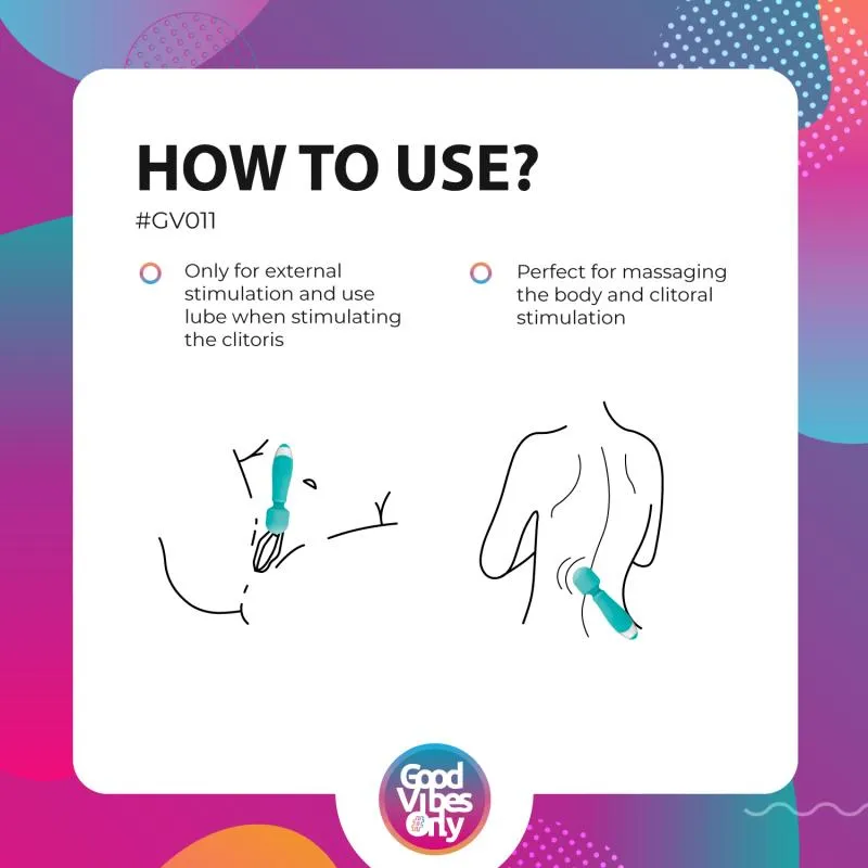 Good Vibes Only »Aida« Wand Massager – Bild 5