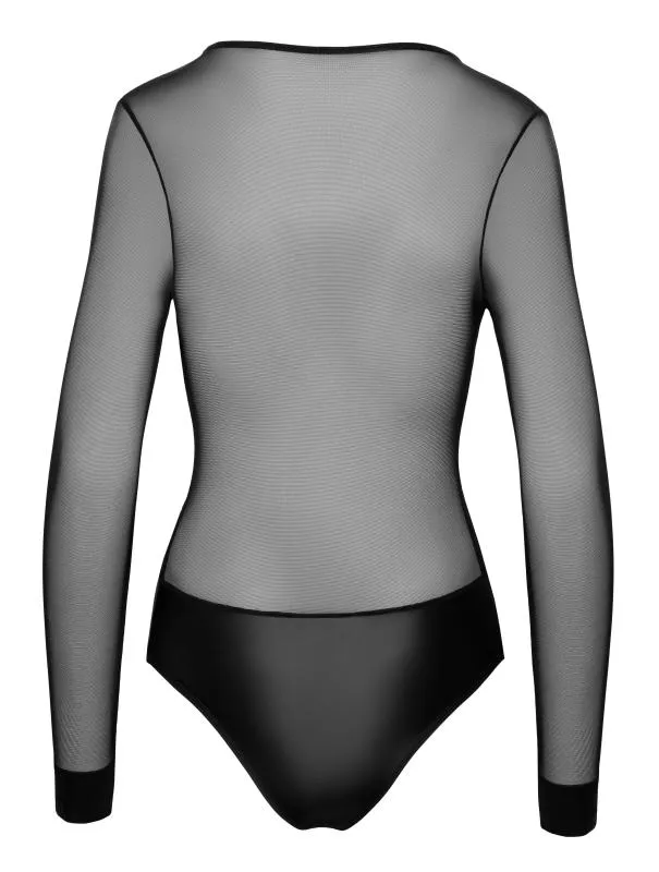 Cottelli Party - Transparenter Body - Schwarz – Bild 5