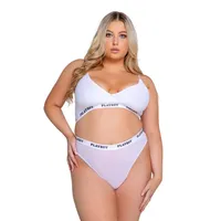 Playboy Lifestyle - 2-Teiliges Dessous-Set - Weiß Playboy Lifestyle - 2-Teiliges Dessous-Set - Weiß