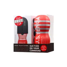 Tenga Ultra Deep Throat Cup und Vacuum Controller: Masturbatoren-Set Tenga Ultra Deep Throat Cup und Vacuum Controller: Masturbatoren-Set