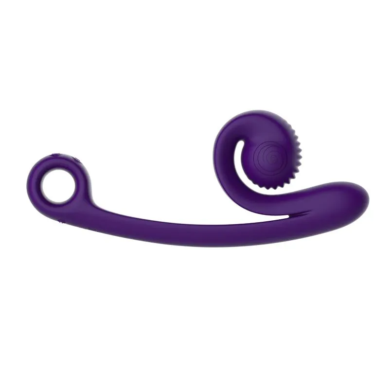 Snail Vibe Curve Duo Vibrator - Lila – Bild 2