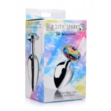 Rainbow Gem Butt Plug - Groß
