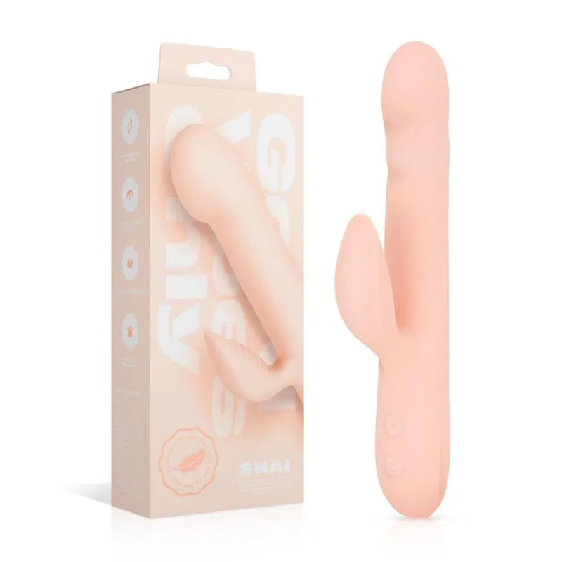 Good Vibes Only - Stoßender Vibrator - Weiches Silikon - Rosa Good Vibes Only - Stoßender Vibrator - Weiches Silikon - Rosa