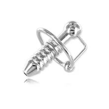 Black Label Stainless Steel Torpedo Penis Plug: Edelstahl-Eichelring mit Dilator Black Label Stainless Steel Torpedo Penis Plug: Edelstahl-Eichelring mit Dilator