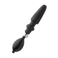 Master Series Expander Inflatable Anal Plug: Analplug mit Pumpe, schwarz Master Series Expander Inflatable Anal Plug: Analplug mit Pumpe, schwarz