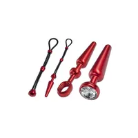 Malesation Alu Cock-Grip Set mittel, rot/weiß Malesation Alu Cock-Grip Set mittel, rot/weiß