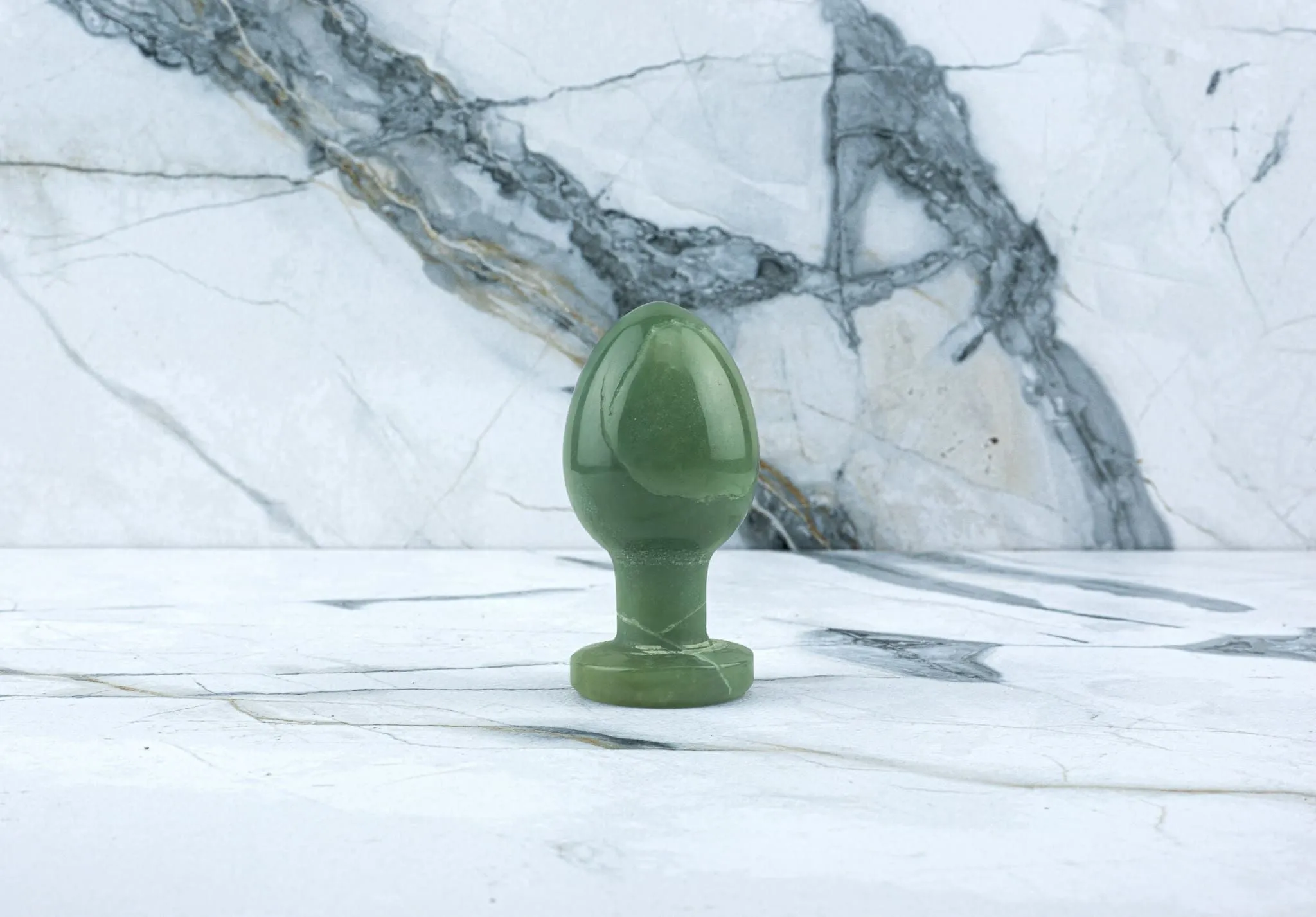 Kristall Buttplug Eva - Grüner Aventurin – Bild 2