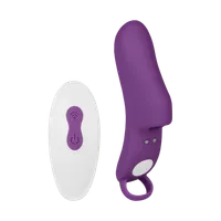 Süßer Fingervibrator mit Fernbedienung, 12 cm Süßer Fingervibrator mit Fernbedienung, 12 cm