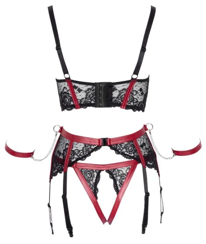 Strumpfhalter-Set - Schwarz – Bild 5