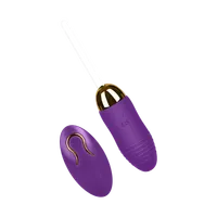 Funk-Vibro-Ei aus Silikon, 8,5 cm Funk-Vibro-Ei aus Silikon, 8,5 cm