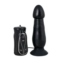 Anal Pusher: Vibro-Analplug, schwarz Anal Pusher: Vibro-Analplug, schwarz