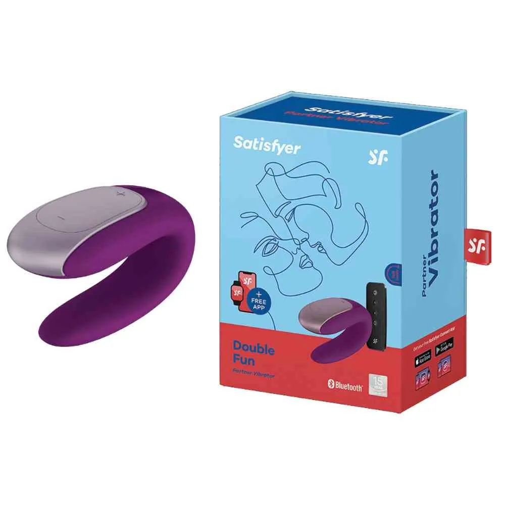 Paarvibrator "Double Fun" mit Fernbedienung – Bild 4