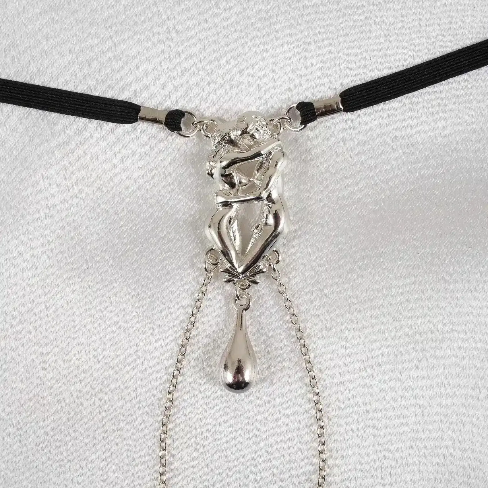 Sylvie Monthulé - G-String Lovers Passion | Silber Größe 50 – Bild 2