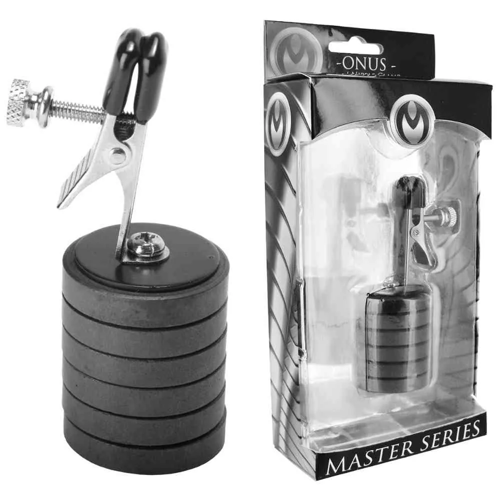 Nippelklemme "Onus" mit Magnetgewichten – Bild 3