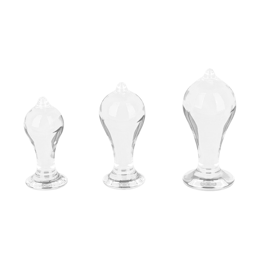 Sinnliches Analplug-Set, 3 Größen Sinnliches Analplug-Set, 3 Größen