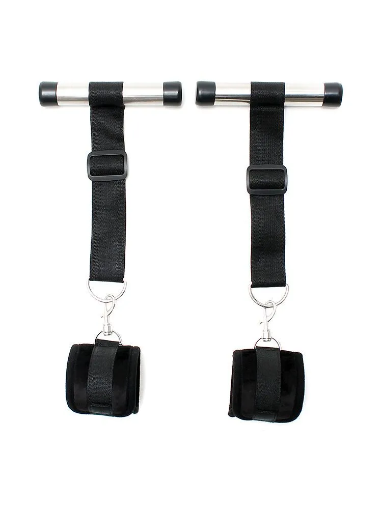 Softbondage Türfessel-Set, schwarz Softbondage Türfessel-Set, schwarz