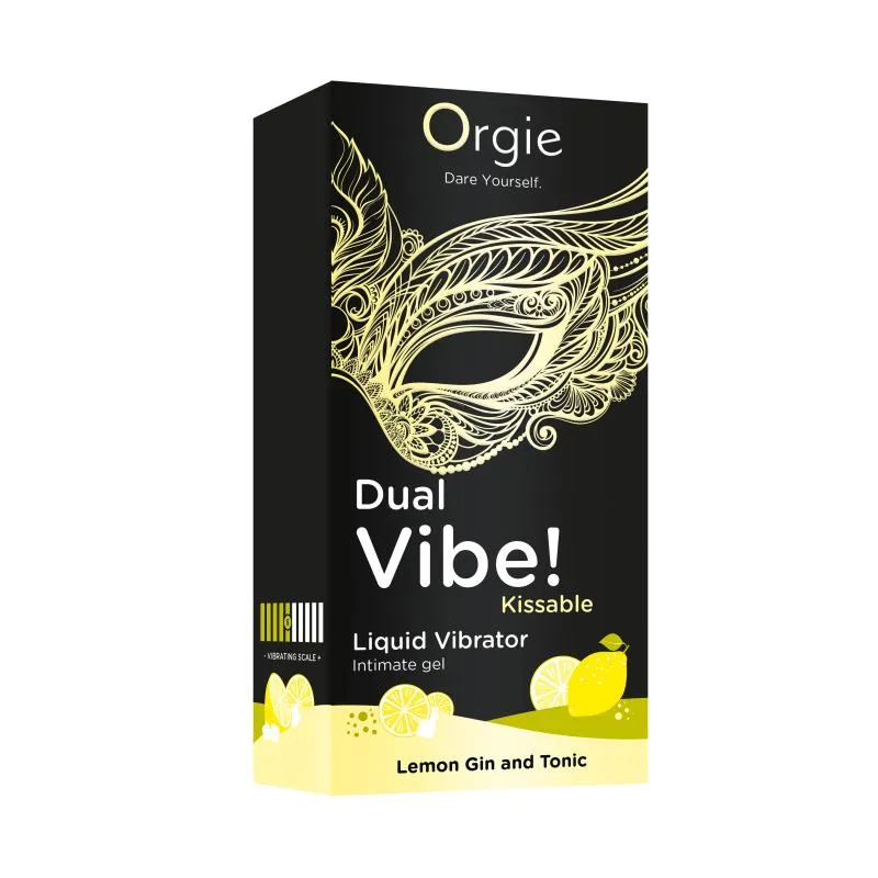 Orgie - Dual Vibe Liquid Vibrator Lemon Gin & Tonic – Bild 4