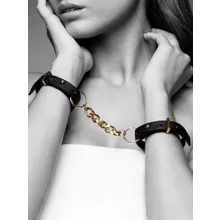 Bijoux Indiscrets Maze: Handfesseln mit Verbindungskette, schwarz Bijoux Indiscrets Maze: Handfesseln mit Verbindungskette, schwarz