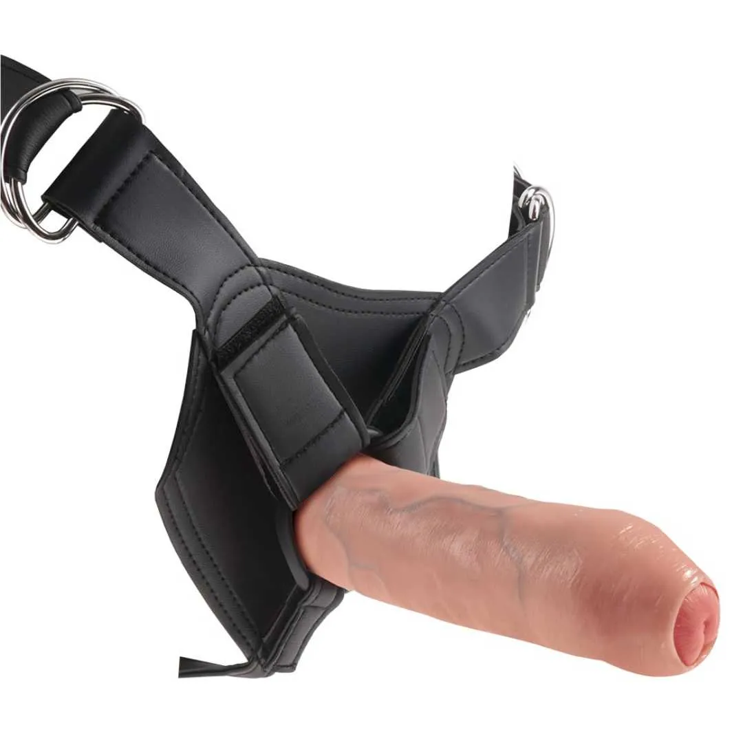 Umschnalldildo „Strap-on Dildo 7%27%27 Uncut", mit Harness Umschnalldildo „Strap-on Dildo 7%27%27 Uncut", mit Harness