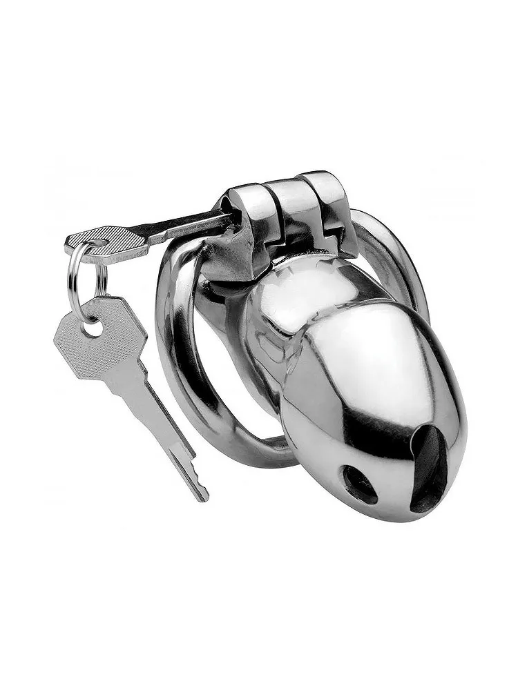 Master Series Rikers Steel: Edelstahl-Peniskäfig Master Series Rikers Steel: Edelstahl-Peniskäfig