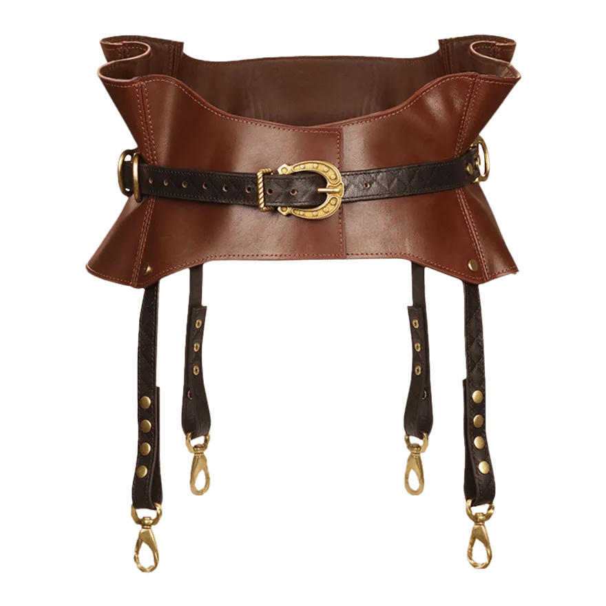 Taillengürtel aus Reitleder Taillengürtel aus Reitleder