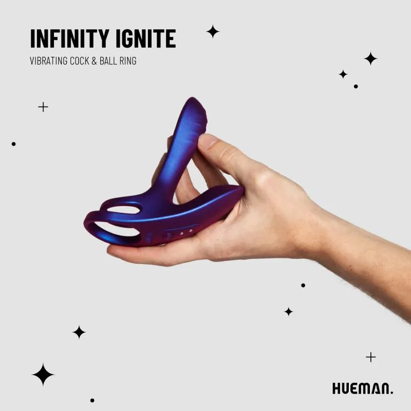 Hueman »Infinity Ignite« Penisring mit Vibration – Bild 3