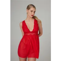 Christine - Babydoll + String Lieve - Rot Christine - Babydoll + String Lieve - Rot