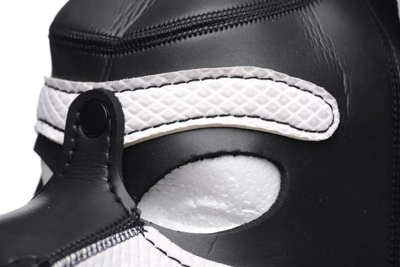 Spike Puppy BDSM Hood - Schwarz/Weiß – Bild 5