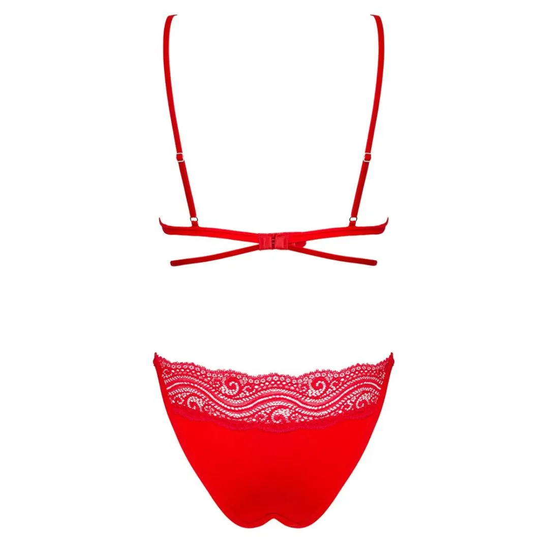 BH plus Slip mit Spitzeneinsätzen – Bild 5