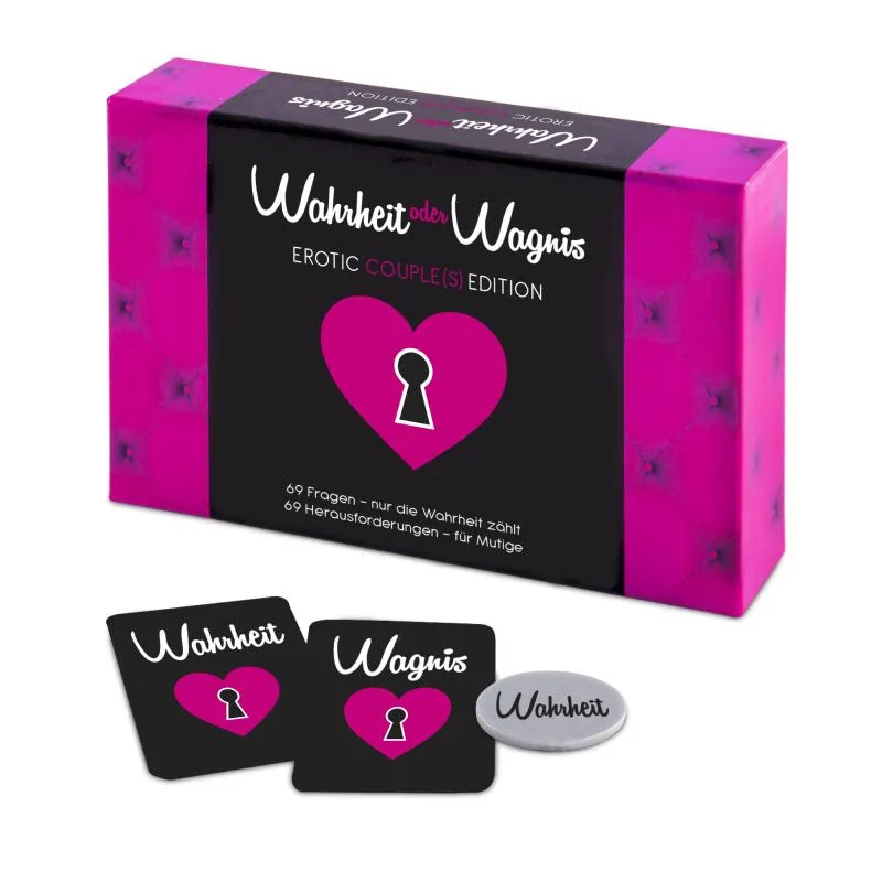 Wahrheit oder Wagnis »Erotic Couple(s) Edition« Kartenspiel (deutsch) Wahrheit oder Wagnis »Erotic Couple(s) Edition« Kartenspiel (deutsch)