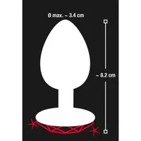 „Diamond Anal Plug“ aus Aluminium „Diamond Anal Plug“ aus Aluminium