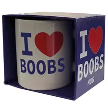 Becher "I love boobs" Becher "I love boobs"