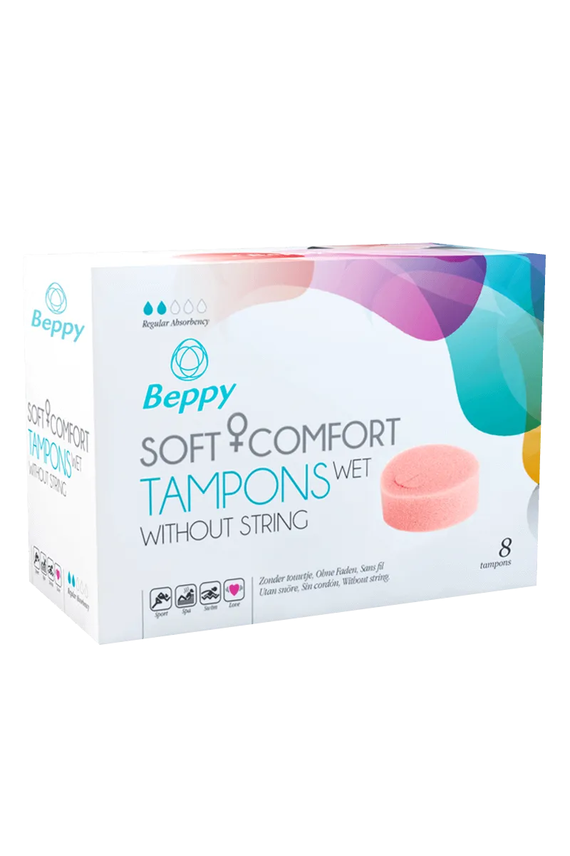 Soft-Tampons WET - 8 Stk. - Beppy Soft-Tampons WET - 8 Stk. - Beppy