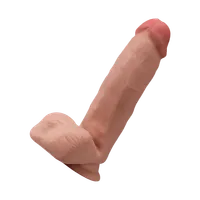 Dr. Skin - Posable Dildo with Balls, 17,7 cm Dr. Skin - Posable Dildo with Balls, 17,7 cm