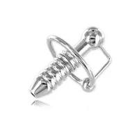 Black Label Stainless Steel Torpedo Penis Plug: Edelstahl-Eichelring mit Dilator Black Label Stainless Steel Torpedo Penis Plug: Edelstahl-Eichelring mit Dilator