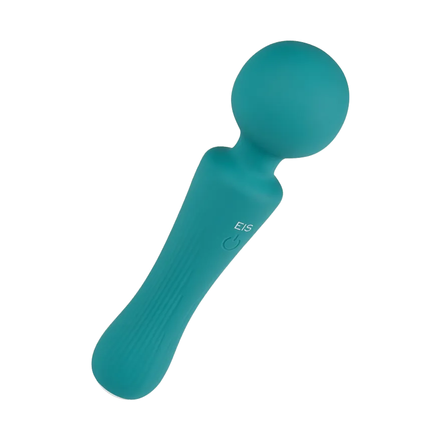 Handlicher Massager aus Silikon, 18,5 cm Handlicher Massager aus Silikon, 18,5 cm