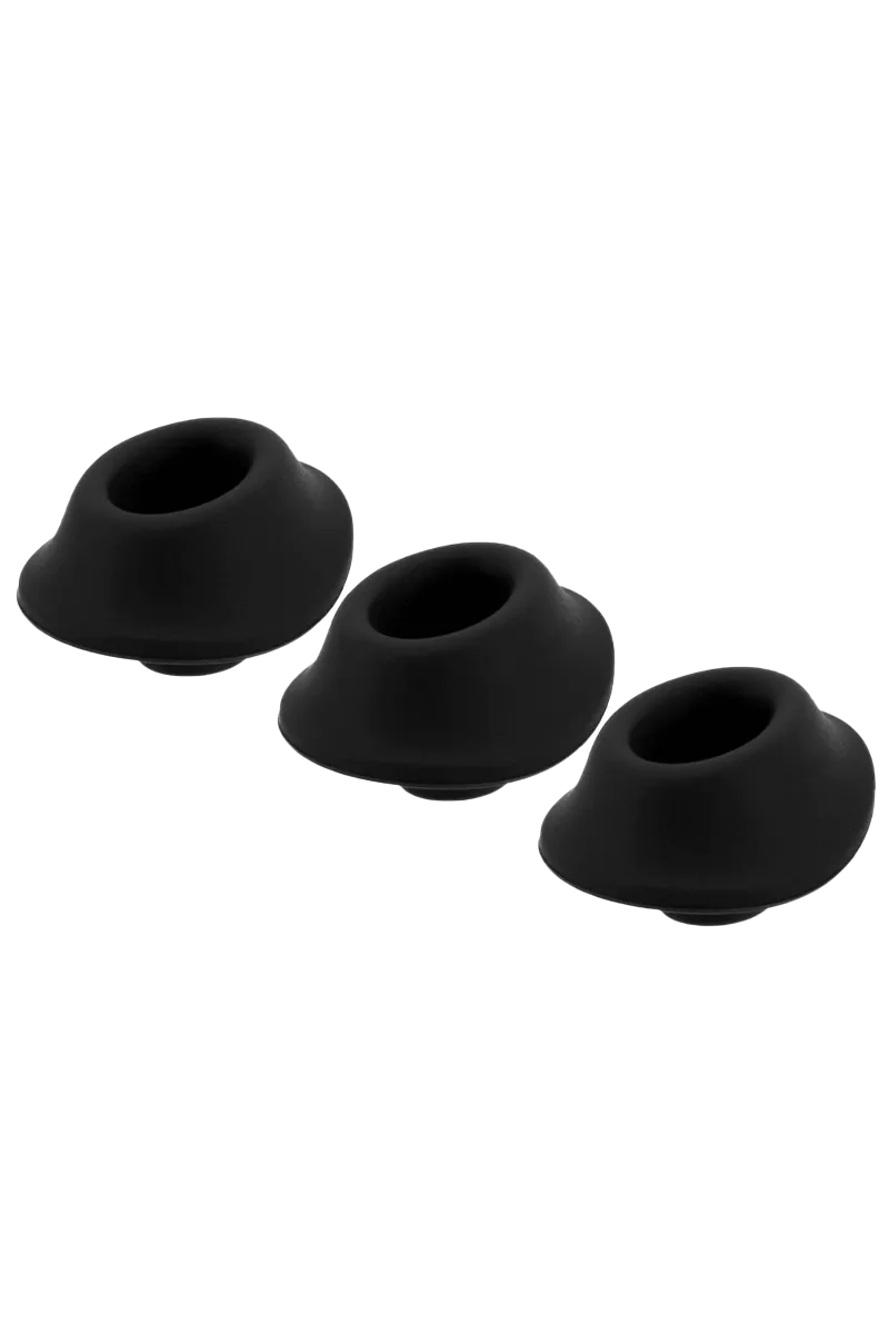 3er Pack Ersatzkappen - Womanizer® Premium 2 / Classic 2 / Starlet 3 - schwarz 3er Pack Ersatzkappen - Womanizer® Premium 2 / Classic 2 / Starlet 3 - schwarz
