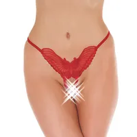 Ouvert-Tanga: Schmetterling, rot (One Size) Ouvert-Tanga: Schmetterling, rot (One Size)