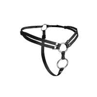 Strap U Unity: Strap-On Harness für 2 Dildos, schwarz Strap U Unity: Strap-On Harness für 2 Dildos, schwarz