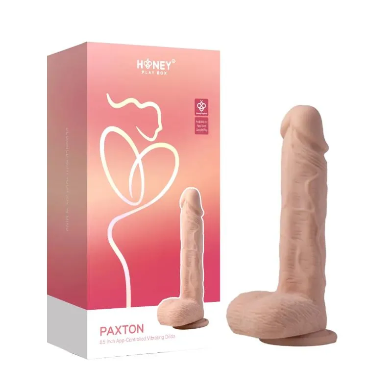 HoneyPlayBox – Paxton Rotierender Vibrationsdildo – 21.9 cm HoneyPlayBox – Paxton Rotierender Vibrationsdildo – 21.9 cm