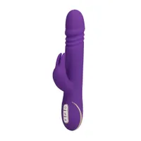 Vibe Couture Rabbit Skater: Bunny-Vibrator mit Stoßfunktion, lila Vibe Couture Rabbit Skater: Bunny-Vibrator mit Stoßfunktion, lila