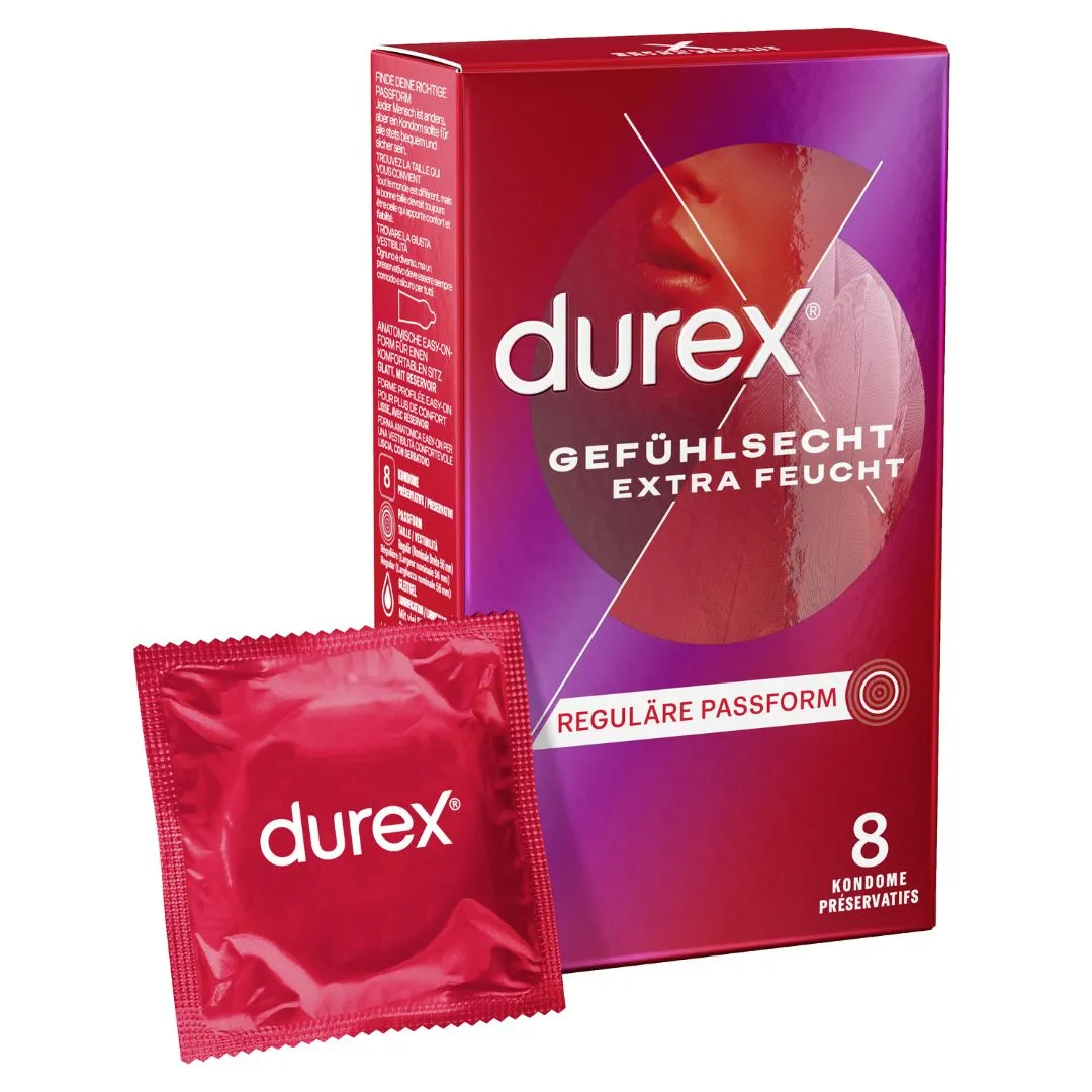 Kondome „Gefühlsecht Extra Feucht“ Kondome „Gefühlsecht Extra Feucht“