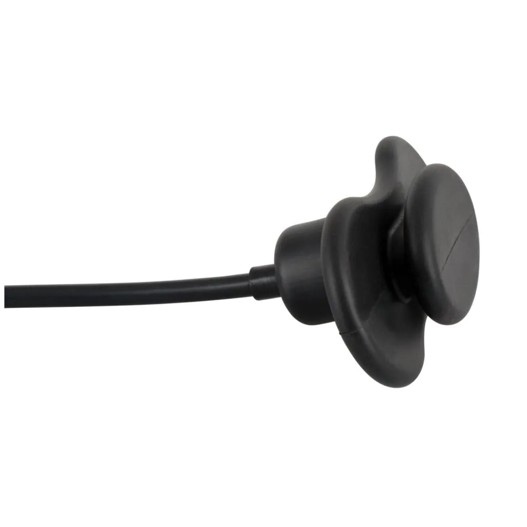 Mundknebel aus Silikon mit Latex-Pumpball – Bild 3