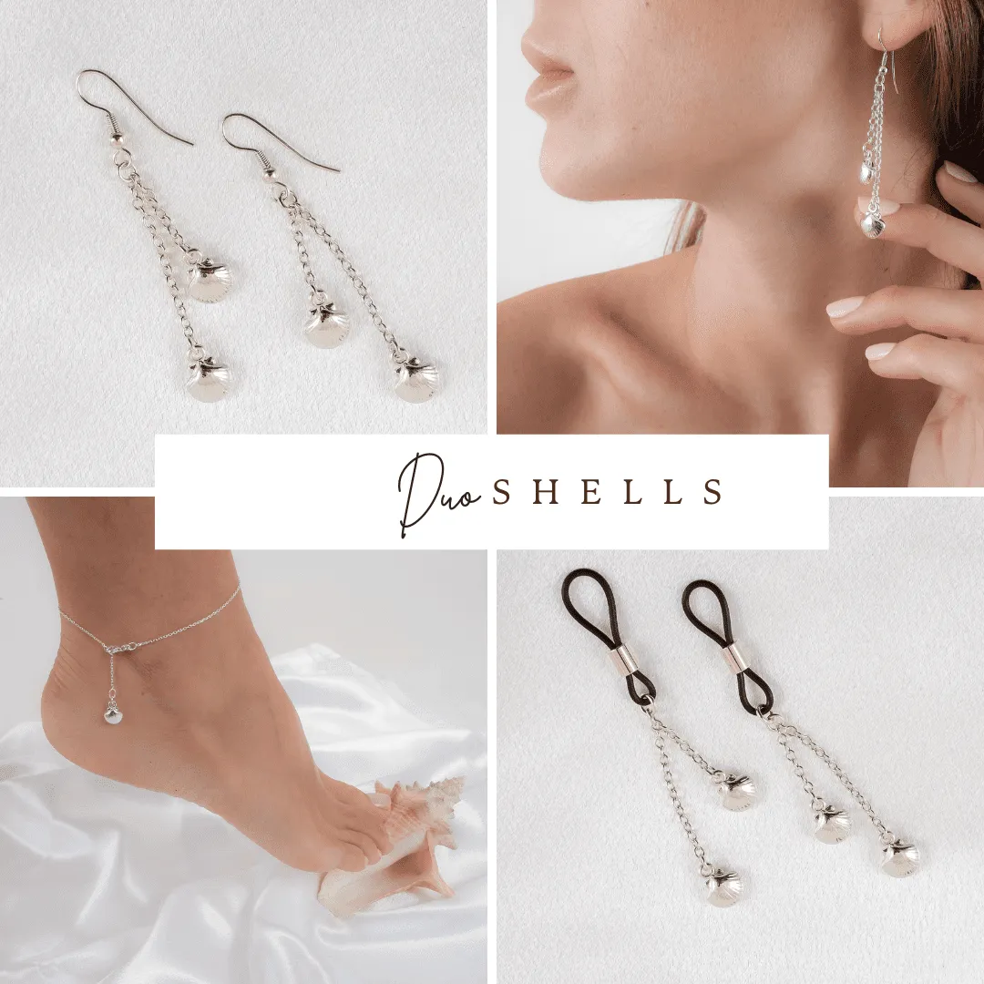 Sylvie Monthulé - Set Duo Muscheln | Silber – Bild 2