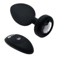 Vibrating Jewel Plug - XXL, 12,2 cm Vibrating Jewel Plug - XXL, 12,2 cm