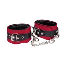 Fußfessel aus Leder, weich gepolstert