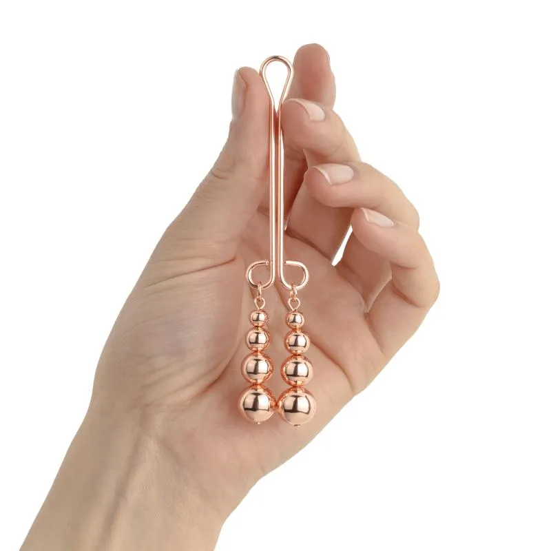 Rosy Gold - Klitorisklemme - Dezentes Gewicht – Bild 5