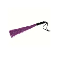 Silikon-Peitsche (38 cm), lila/schwarz Silikon-Peitsche (38 cm), lila/schwarz